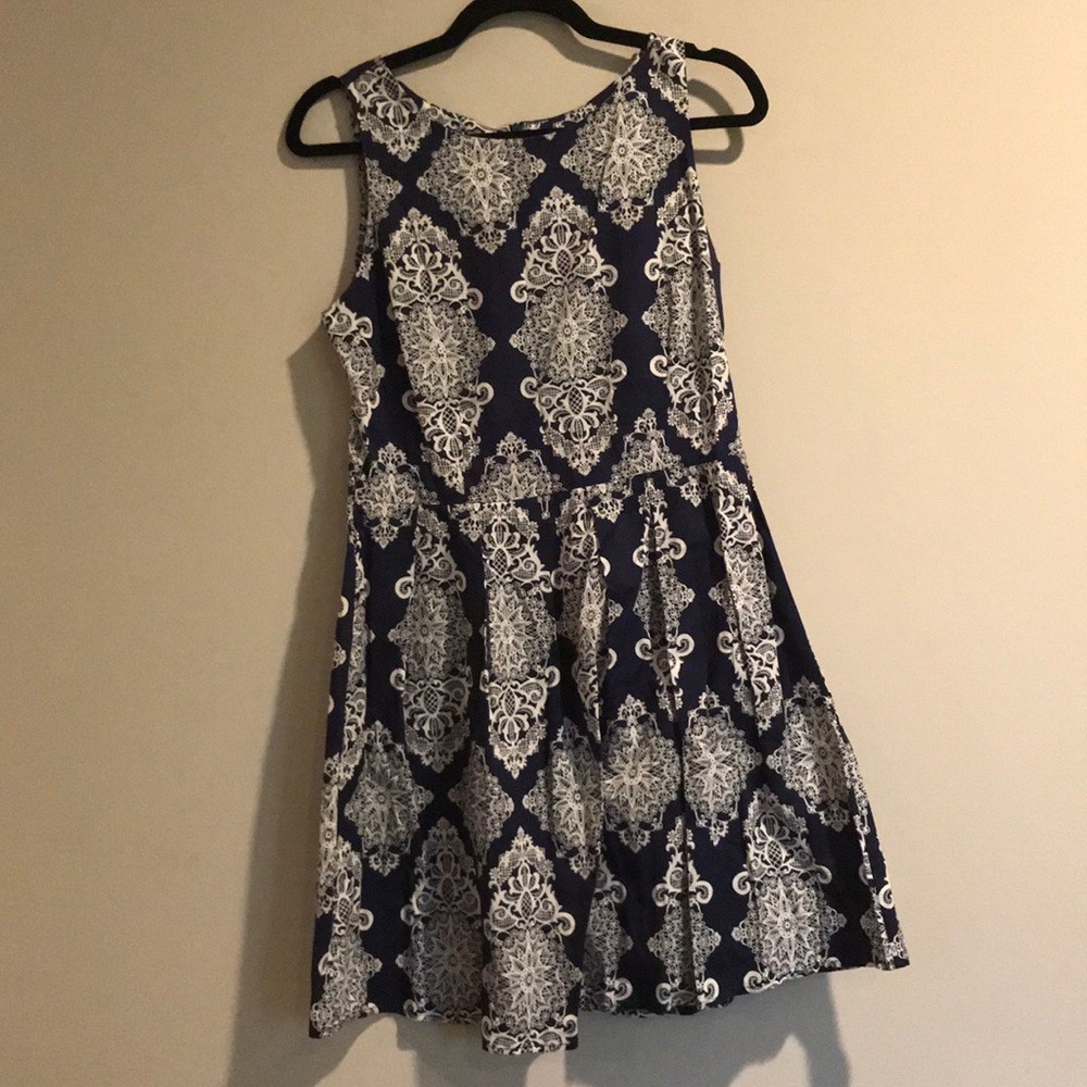Charming Charlie blue dress